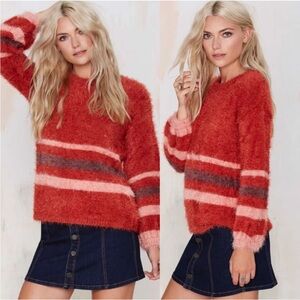 For Love and Lemon Knits Fuzzy Sweater